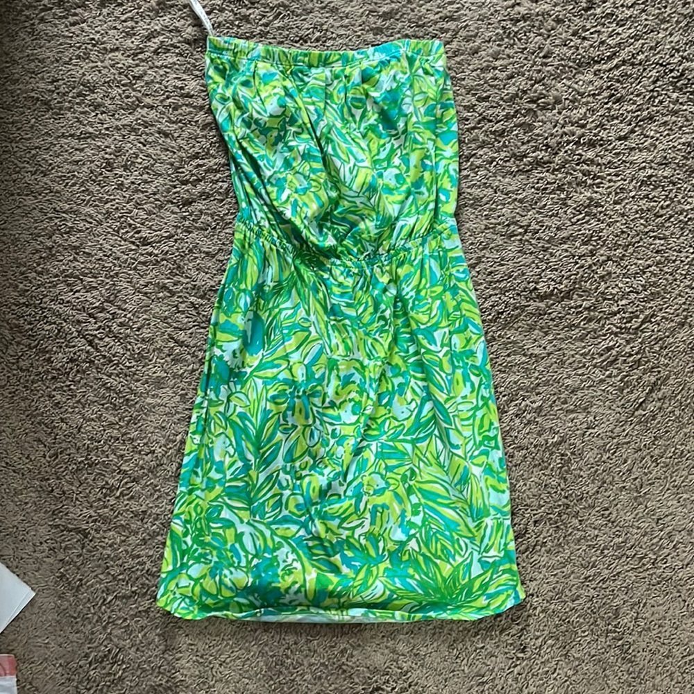 Strapless Lilly Pulitzer dress